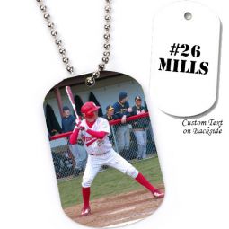Sports Photo Dog Tag